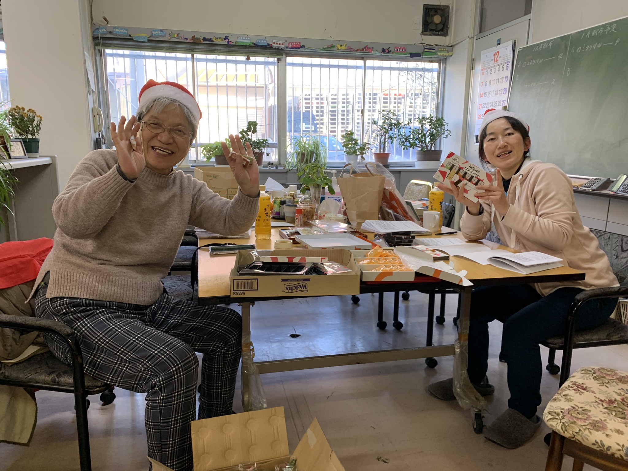 栃木からのボランティアのお二人 栃木からのボランティアのお二人