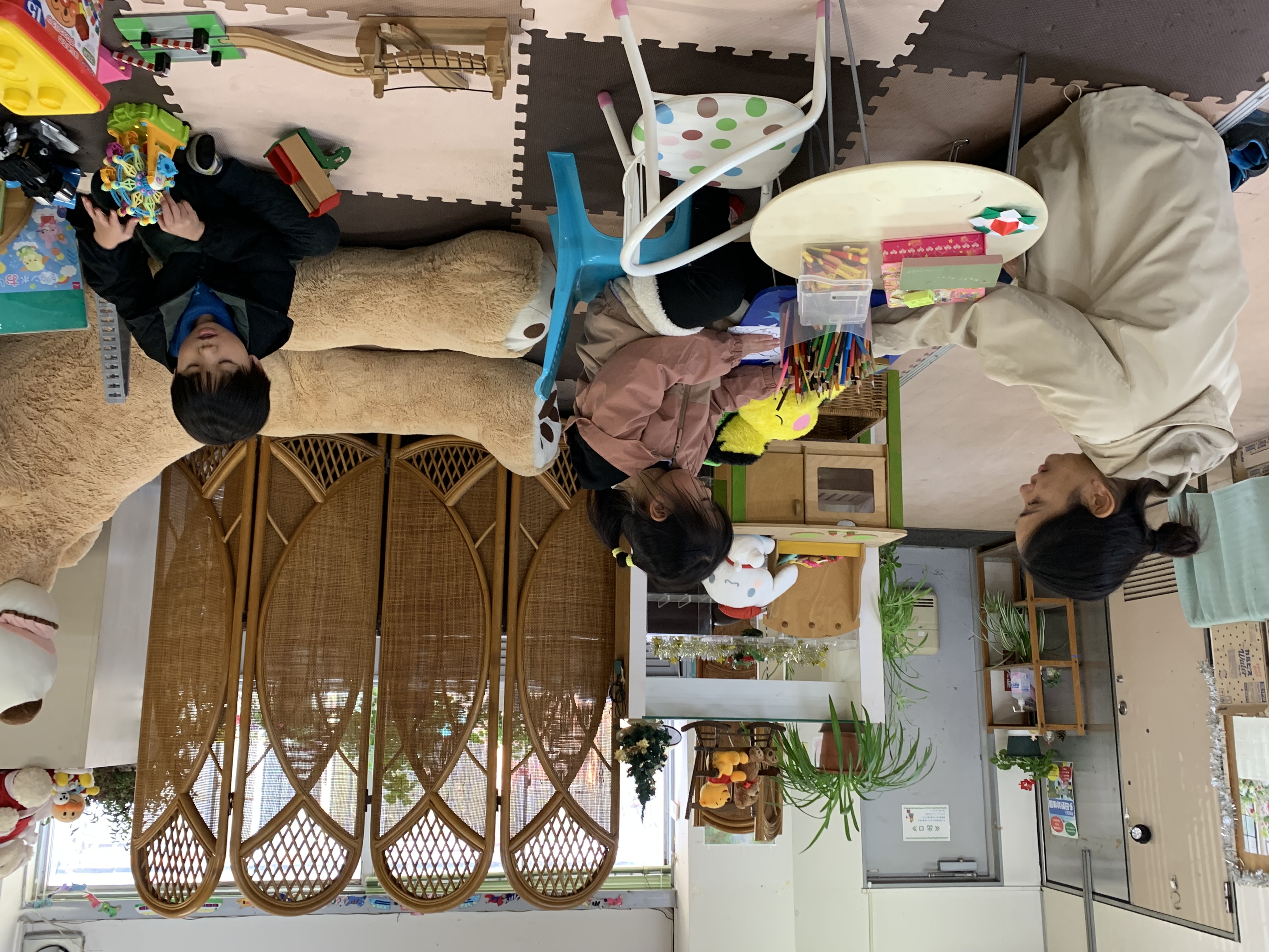 お母さんと一緒